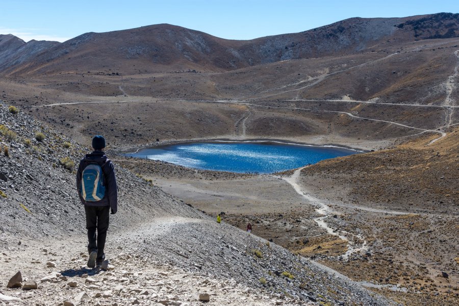 Cratère du volcan Nevado de Toluca