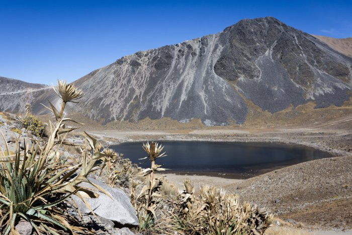 Lac du Nevado de Toluca, Mexique