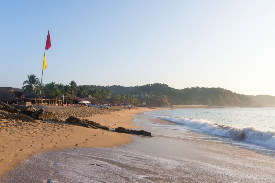 Plage de Mazunte, Mexique