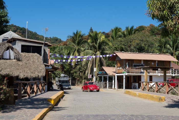 Village de Mazunte, Mexique