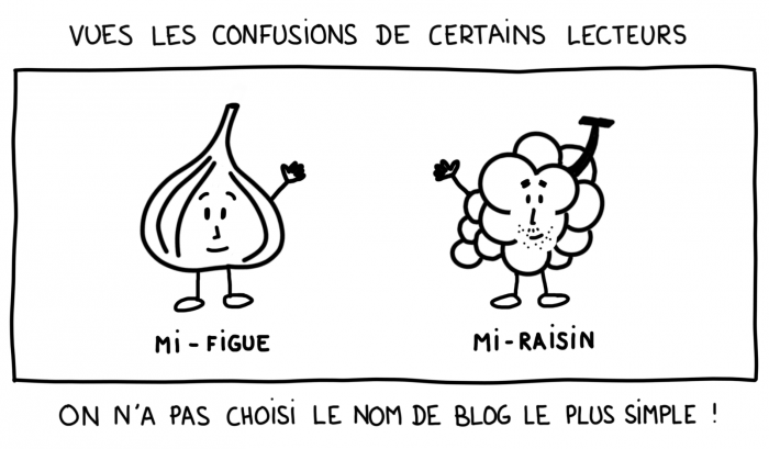 Dessin : Mi-figue, mi-raisin