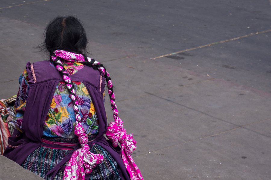 Habits traditionnels du Guatemala