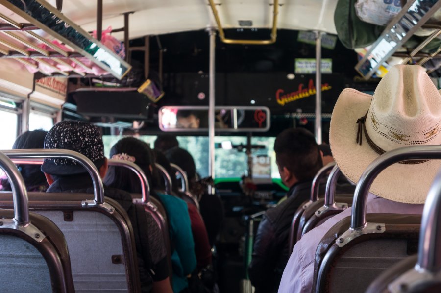 Chicken bus du Guatemala