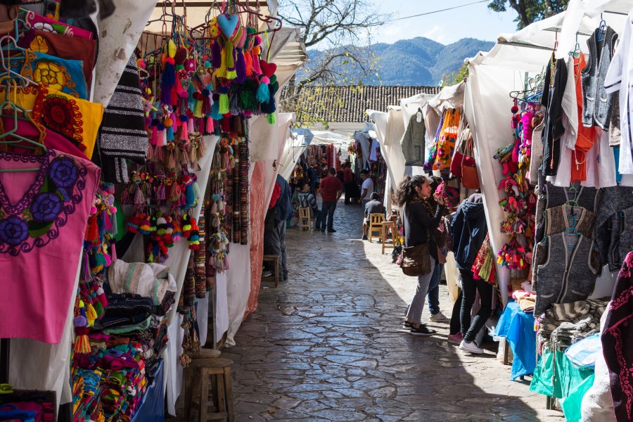 Marché de San Cristóbal de Las Casas, Mexique