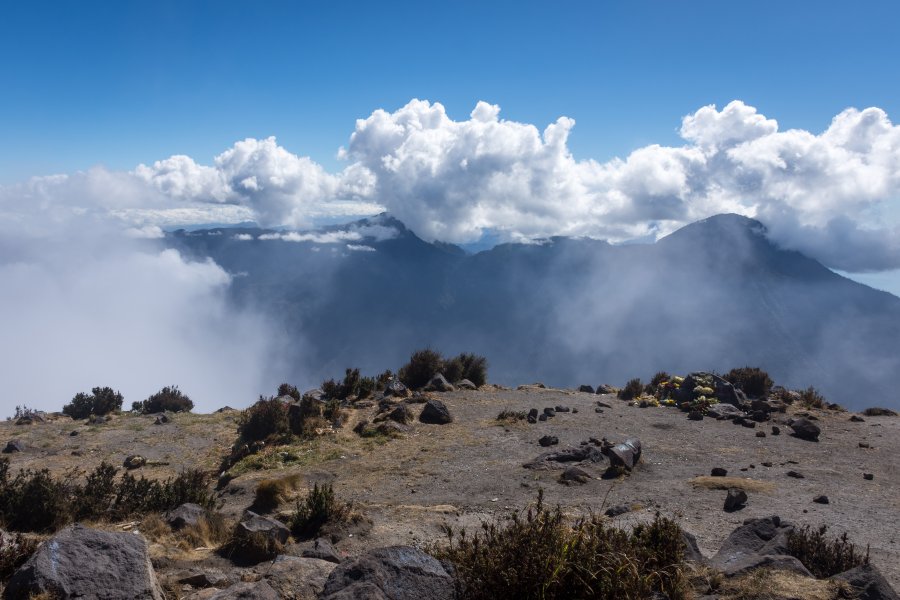 Sommet du volcan Santa Maria, Guatemala