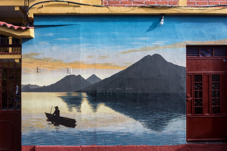 Lac Atitlán, Guatemala