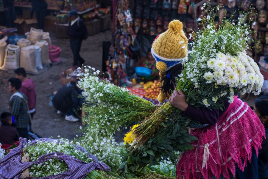 Marché de Chichicastenango, Guatemala