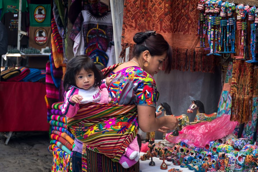 Marché de Chichicastenango, Guatemala