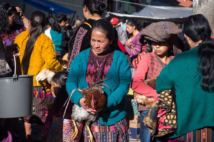 Marché de Chichicastenango, Guatemala