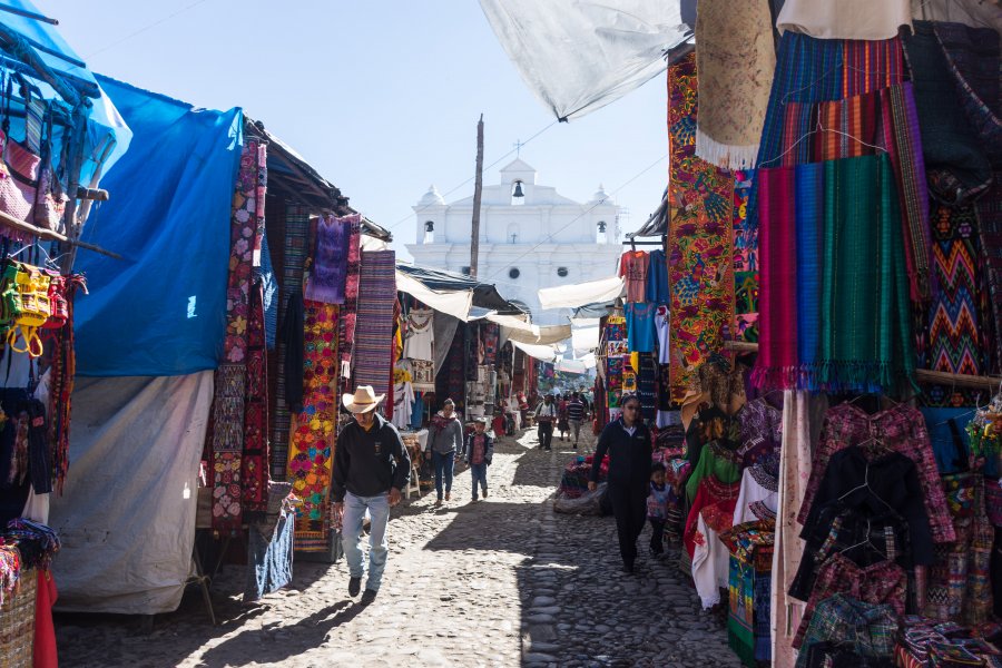 Marché de Chichicastenango, Guatemala