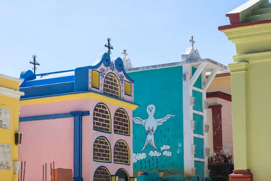 Cimetière de Chichicastenango, Guatemala