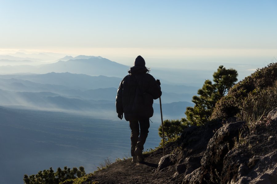 Ascension du volcan Acatenango, Guatemala