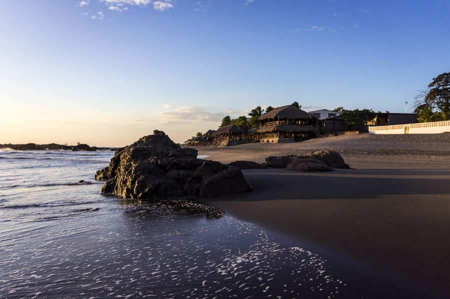 Plage de Las Peñitas, León, Nicaragua