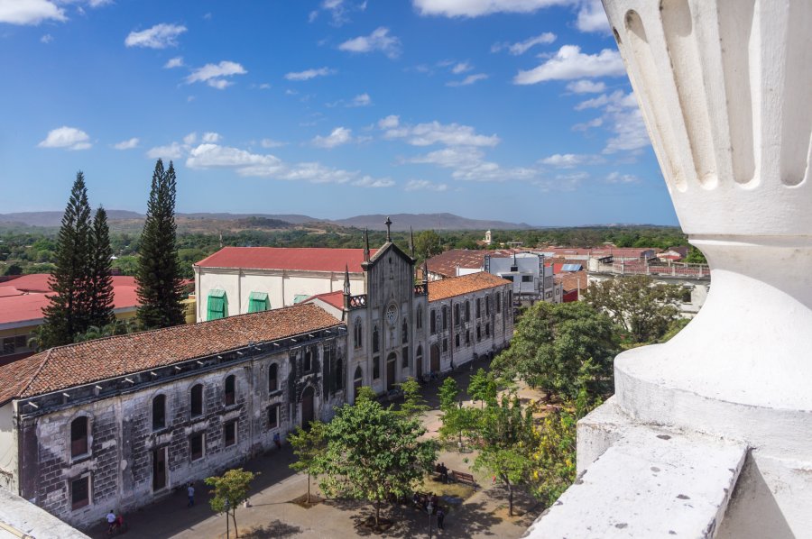 Vue sur León depuis la cathédrale