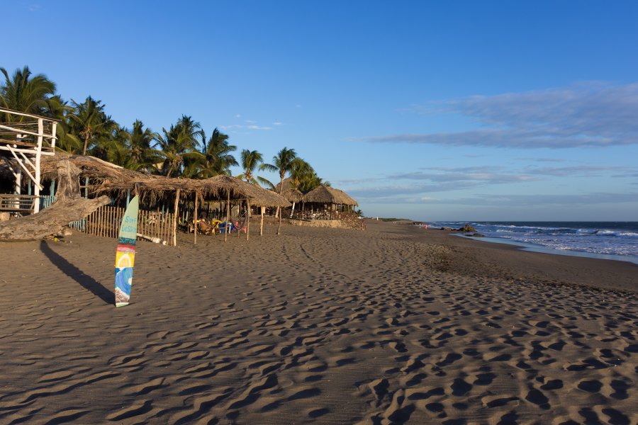 Plage de Las Peñitas, León, Nicaragua