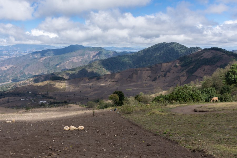 Ascension du volcan Acatenango, Guatemala