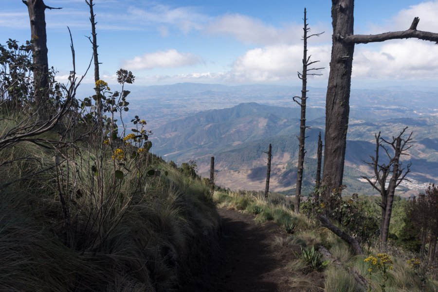 Ascension du volcan Acatenango, Guatemala