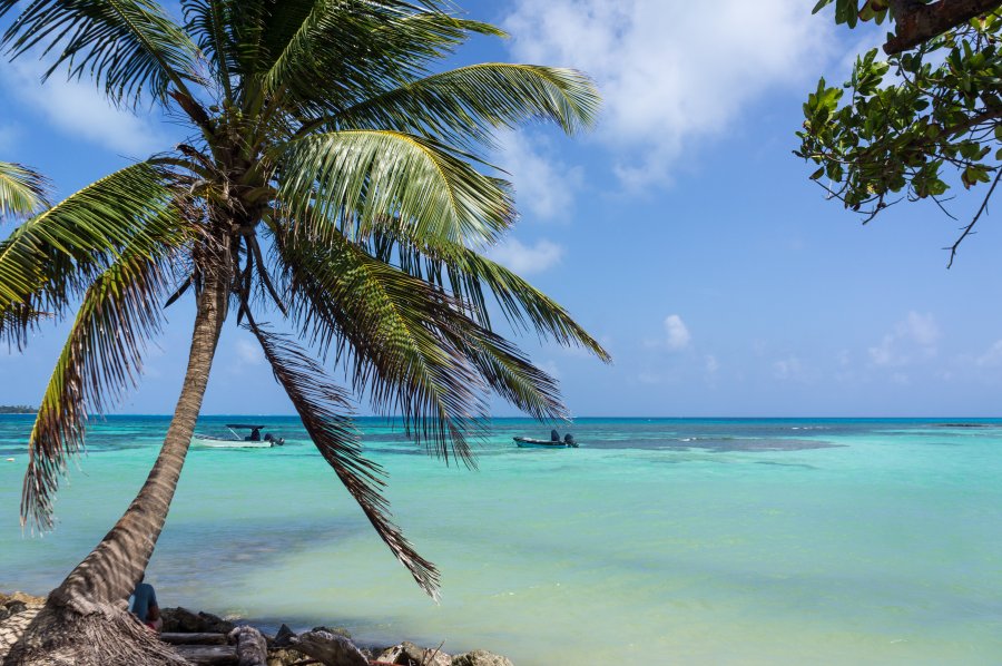 Plage de San Luis, San Andres, Colombie