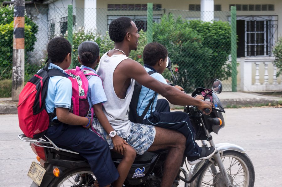 Scooter à San Andres