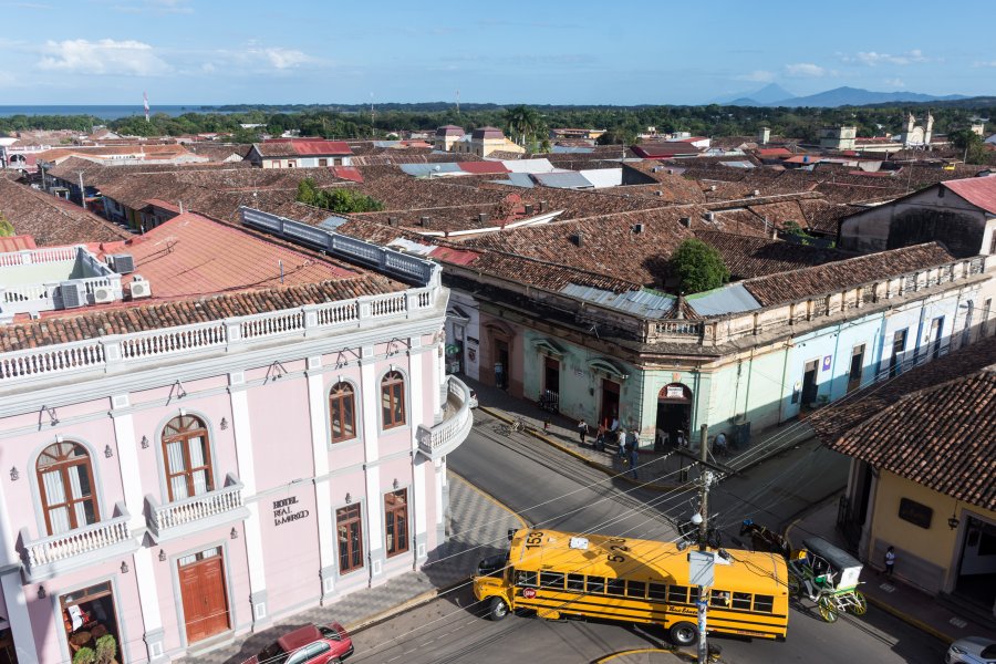 Granada vue d'en haut, Nicaragua