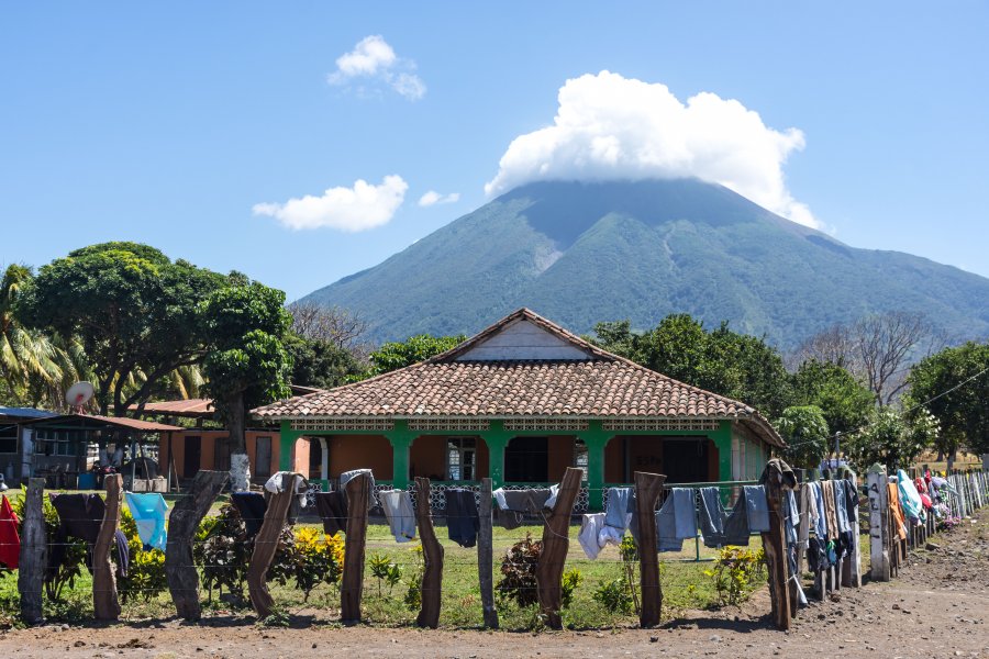 Volcan Concepcíon sur l'île d'Ometepe, Nicaragua