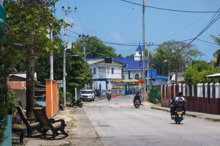 Centre de l'île de San Andres, Colombie