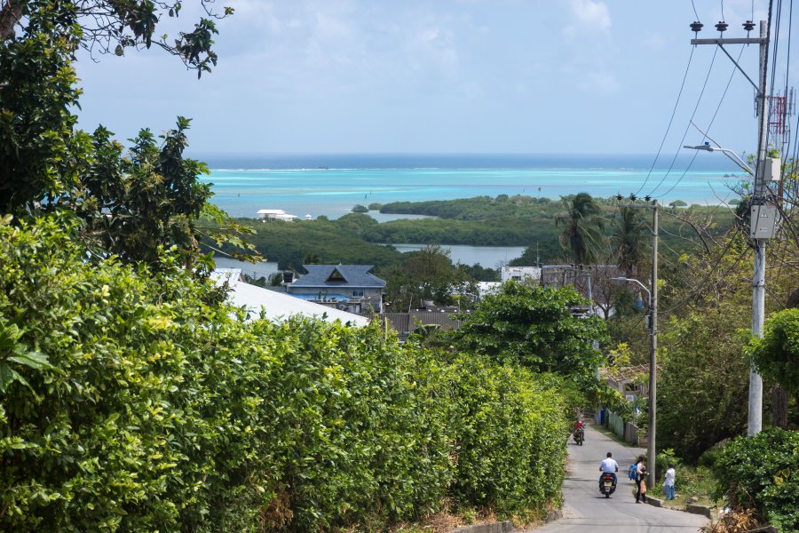 Centre de l'île de San Andres, Colombie