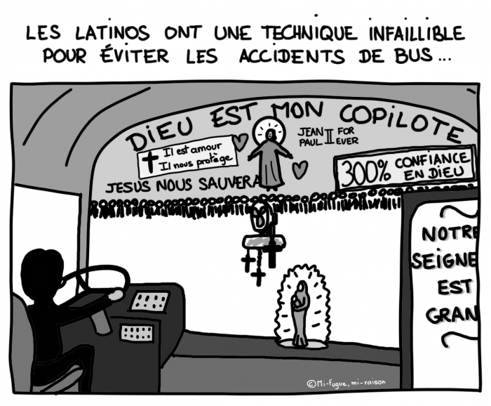 Dieu est mon copilote bus amérique latine