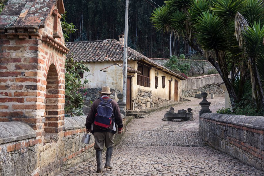 Village de Monguí, Colombie