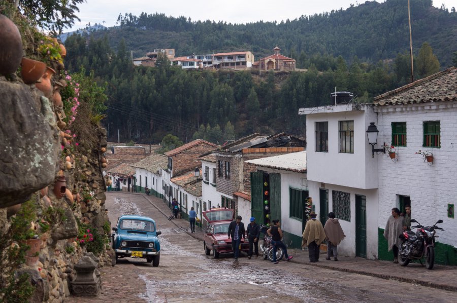Village de Monguí, Colombie