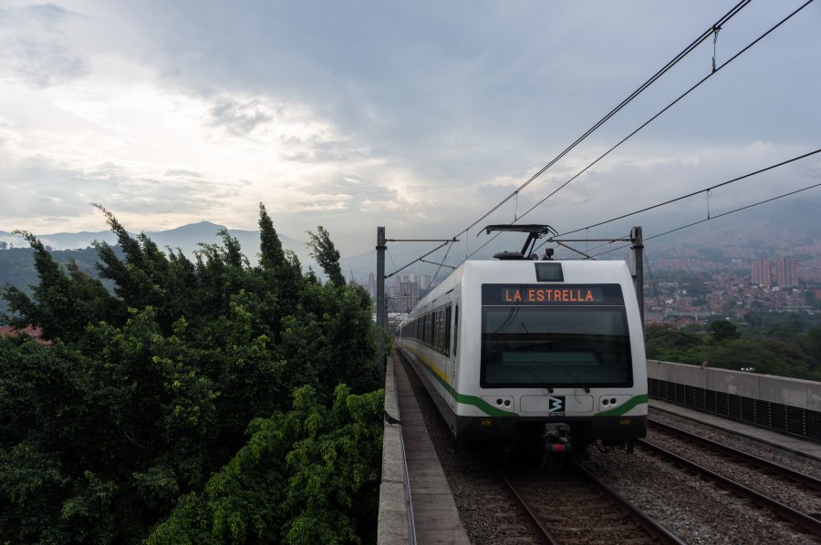 Le métro moderne de Medellín