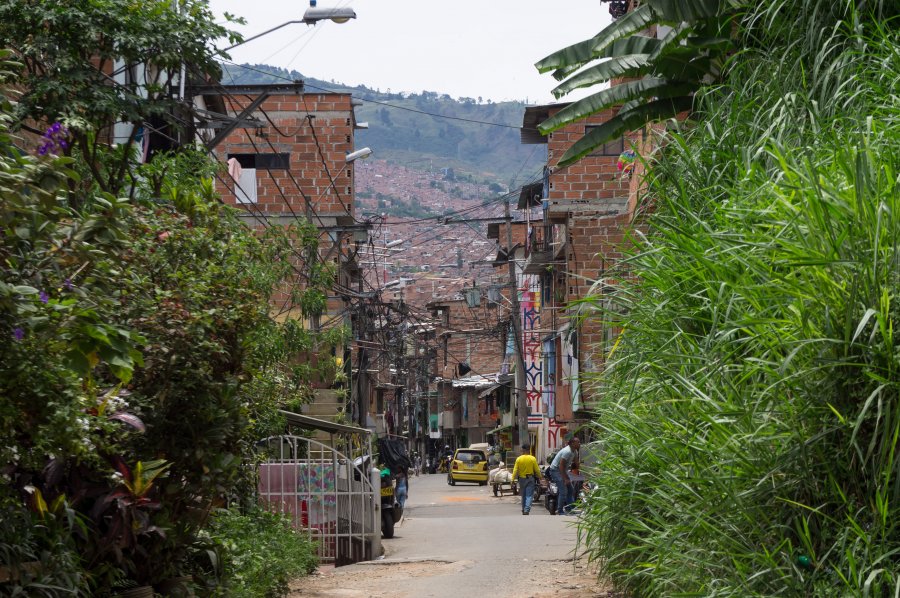 Quartier Moravia, Medellín, Colombie