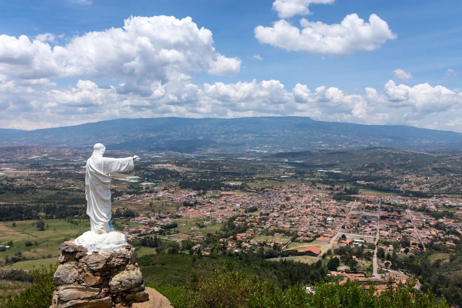 Mirador de Villa de Leyva, Colombie