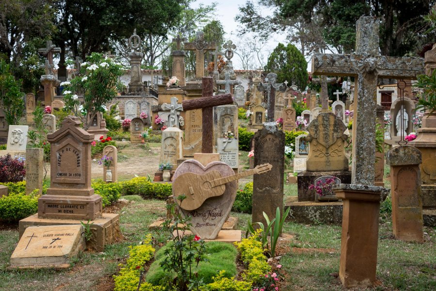 Cimetière de Barichara, Santander, Colombie