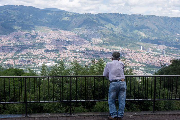 Quartier de Santo Domingo, Medellín, Colombie