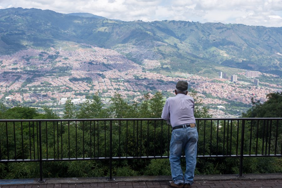 Quartier de Santo Domingo, Medellín, Colombie