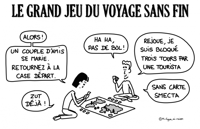 Dessin : le grand jeu du voyage sans fin