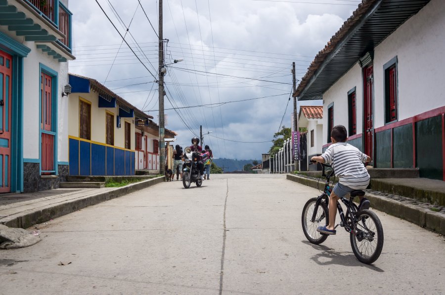 Ville de Salento, Colombie