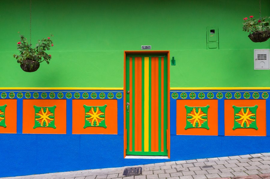 Village coloré de Guatapé, Colombie