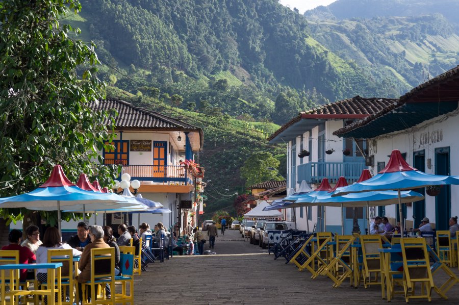 Village de Jardín, Colombie