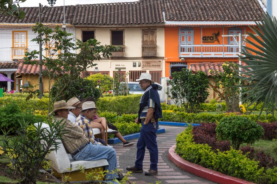 Village de Filandia, Colombie