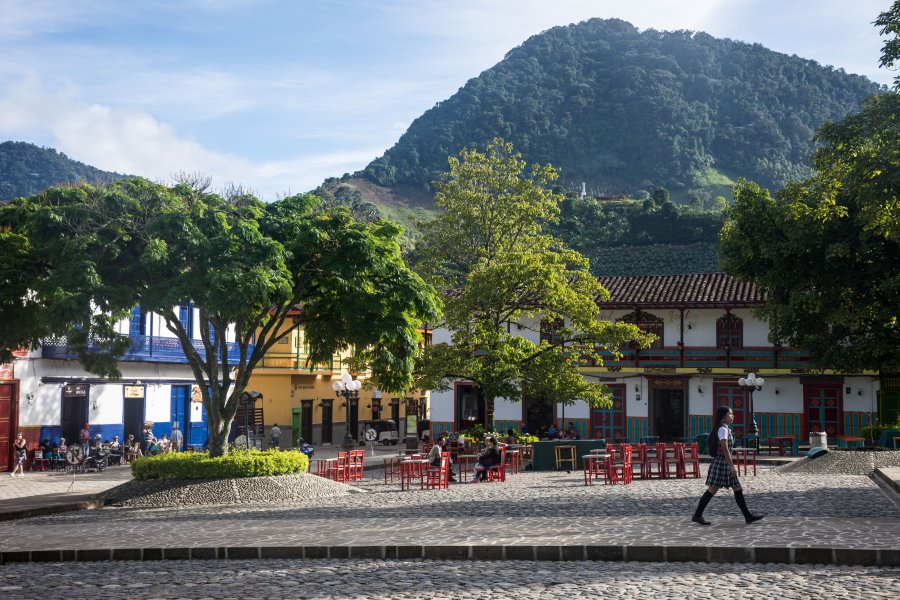 Village de Jardín, Colombie