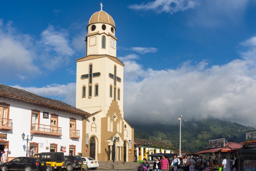 Ville de Salento, Colombie