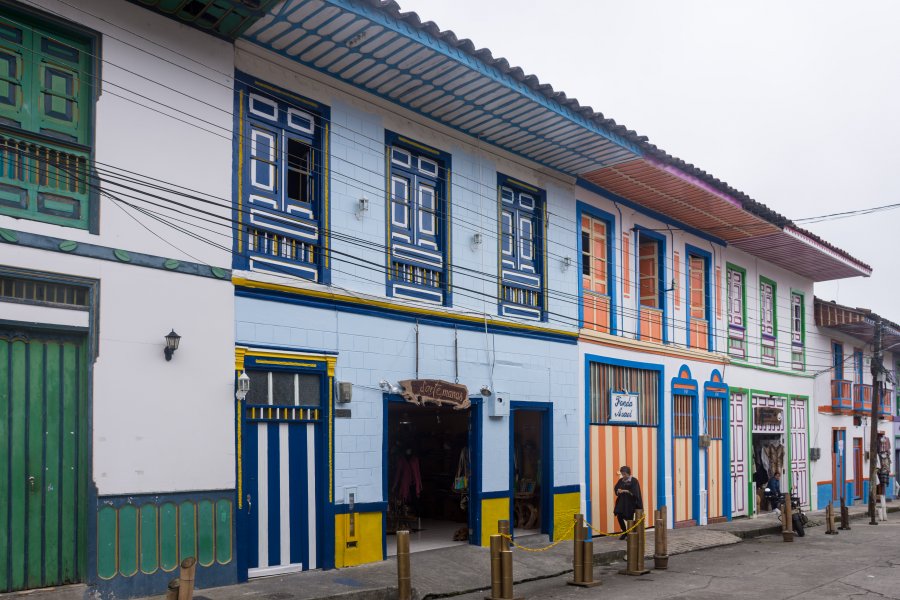 Village de Filandia, Colombie