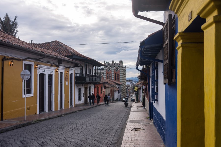 Quartier de La Candelaria à Bogota, Colombie