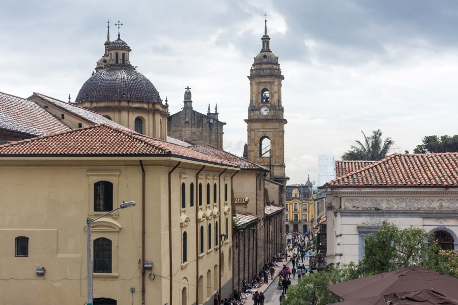 Quartier de la Candelaria à Bogota