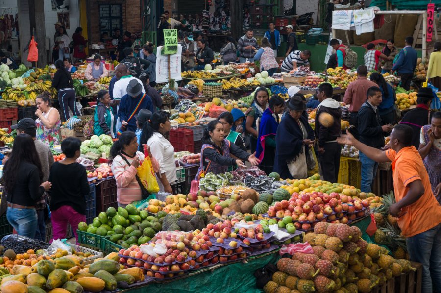 Marché indigène de Silvia, Colombie