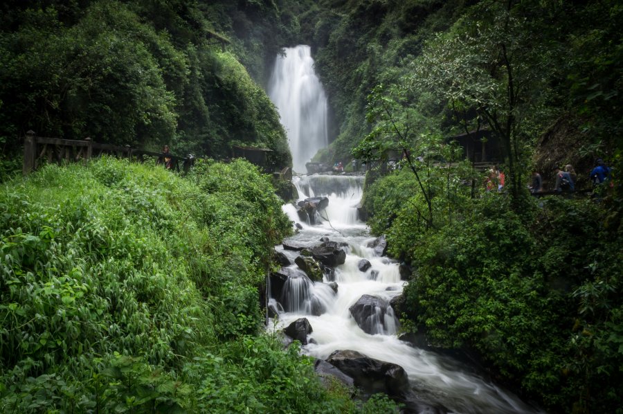 Cascade de Peguche, Otavalo, Équateur