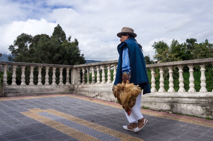 Village indigène d'Otavalo, Équateur