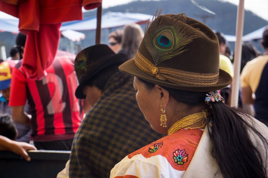 Marché aux animaux d'Otavalo, Équateur